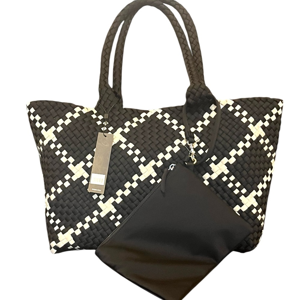 BCBG Woven Tote - Picture 4 of 7